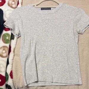 Brandy Melville Heather Gray Top